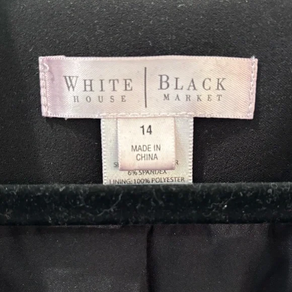 White House Black Market Elegant Black Blazer - Picture 2 of 4